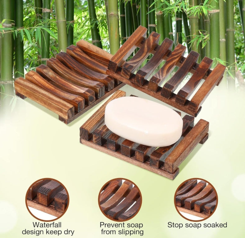 Soap Tray (Luxury) - Natural Pine